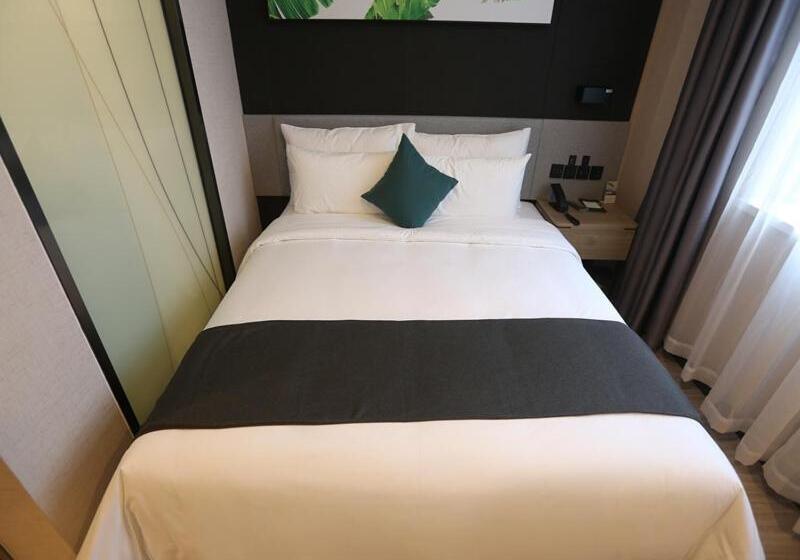 هتل Thank Inn Chain Beijing Fanshan Chengguan Town Fangshan Red Scarf Park