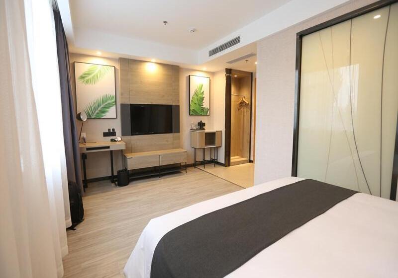 هتل Thank Inn Chain Beijing Fanshan Chengguan Town Fangshan Red Scarf Park