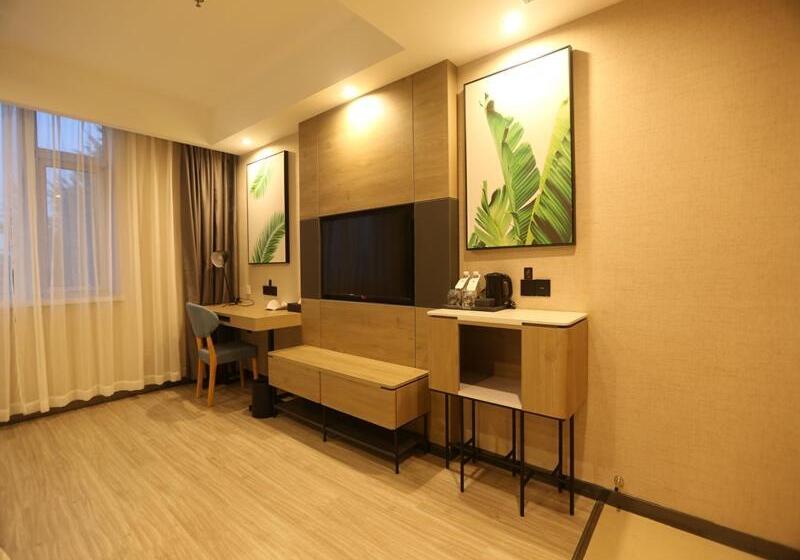 هتل Thank Inn Chain Beijing Fanshan Chengguan Town Fangshan Red Scarf Park