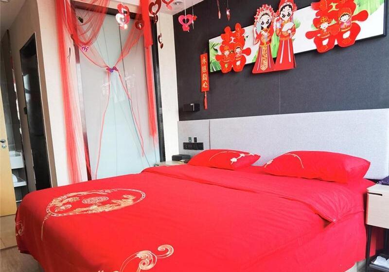 هتل Thank Inn Chain Beijing Fanshan Chengguan Town Fangshan Red Scarf Park