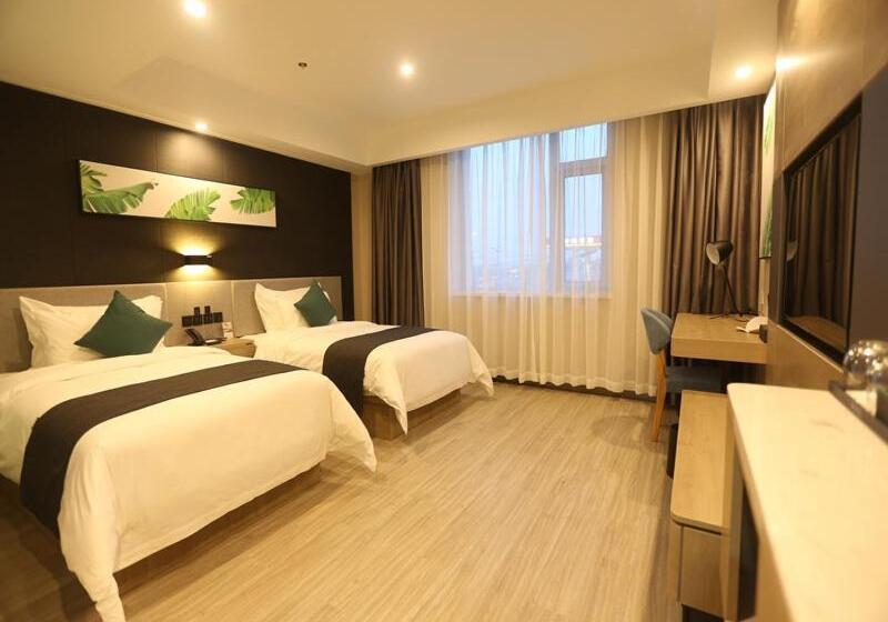 هتل Thank Inn Chain Beijing Fanshan Chengguan Town Fangshan Red Scarf Park