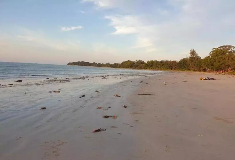 ペンション Private Beach House With Sunset View @ Kuala Penyu Sabah