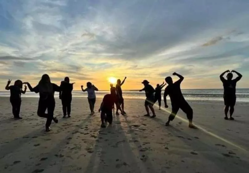 ペンション Private Beach House With Sunset View @ Kuala Penyu Sabah
