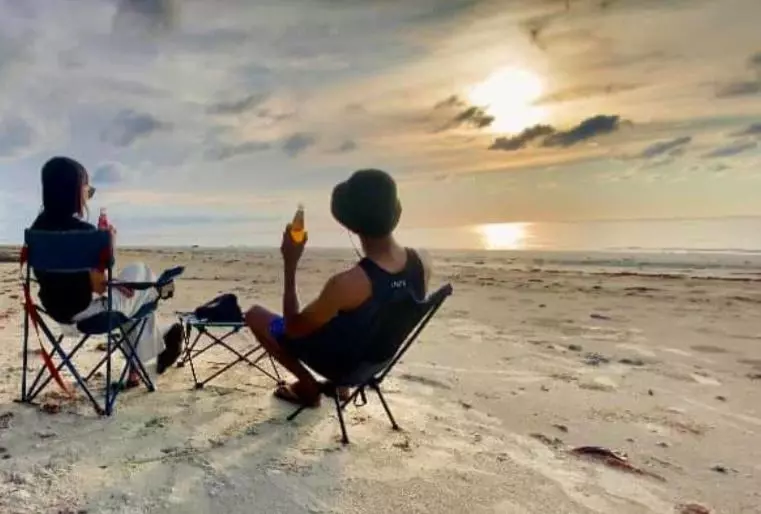 ペンション Private Beach House With Sunset View @ Kuala Penyu Sabah