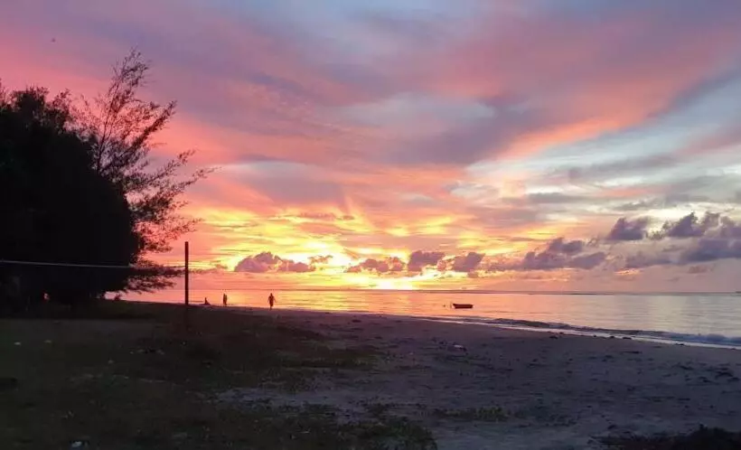 ペンション Private Beach House With Sunset View @ Kuala Penyu Sabah