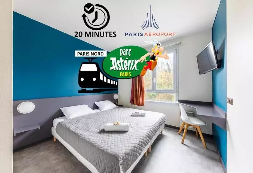 ホテル Hôtel La Nonette Asterix, Cdg Airport & Paris Centre