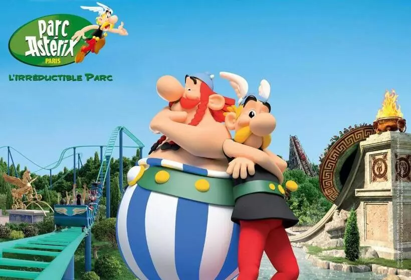 ホテル Hôtel La Nonette Asterix, Cdg Airport & Paris Centre