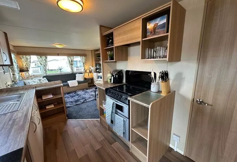 Hotelli Beautiful 3 Bedroomed Lodge In Mablethorpe