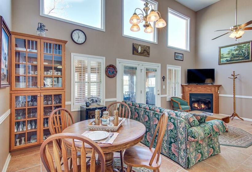 Furnished Deck + Mtn Views: Rutherfordton Home