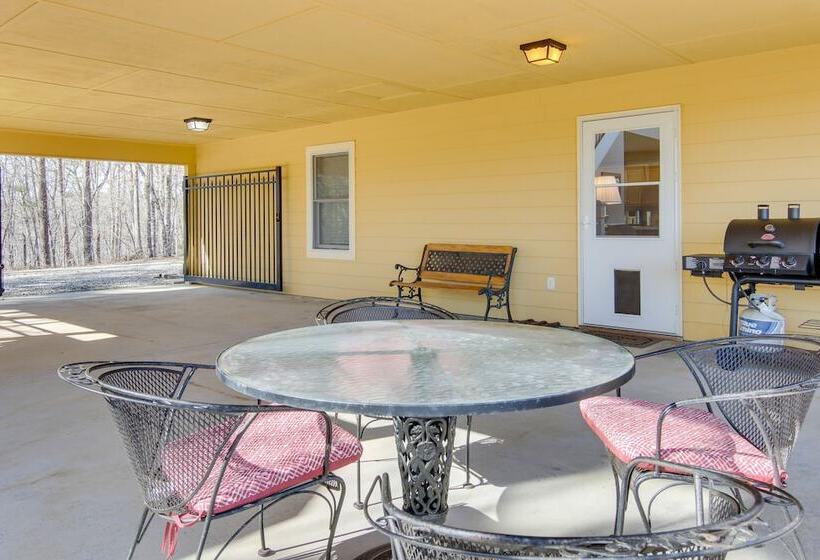 Furnished Deck + Mtn Views: Rutherfordton Home