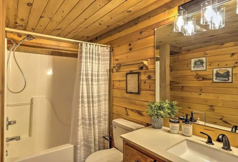 Blue Ridge Cabin W/ Hot Tub, Fire Pit, & Game Room