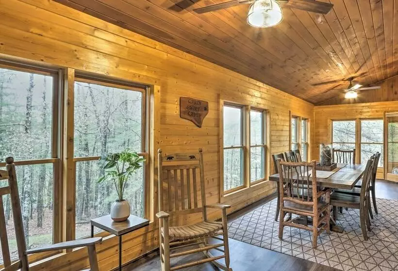 Blue Ridge Cabin W/ Hot Tub, Fire Pit, & Game Room