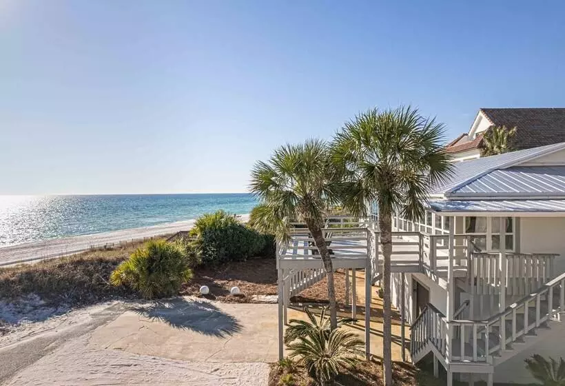 Gulf Front, Walk To Rosemary Beach, 5br, Gazebo Paradise On Park By Avantstay