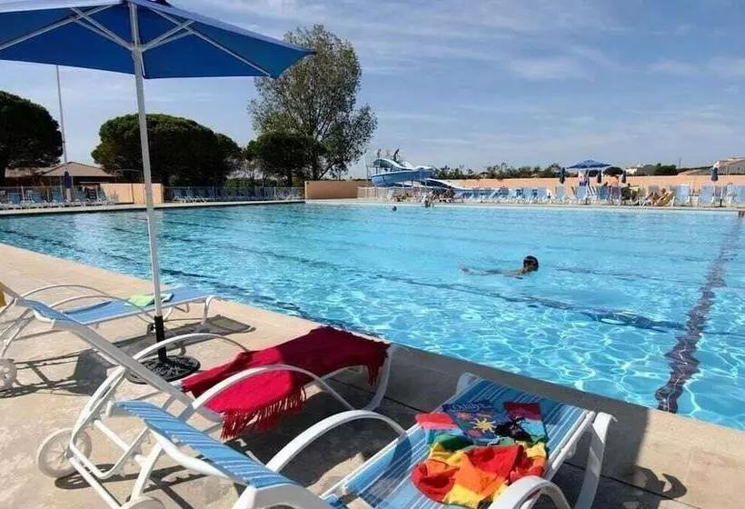 Hotelli Mobil Home Camping Vagues Océanes