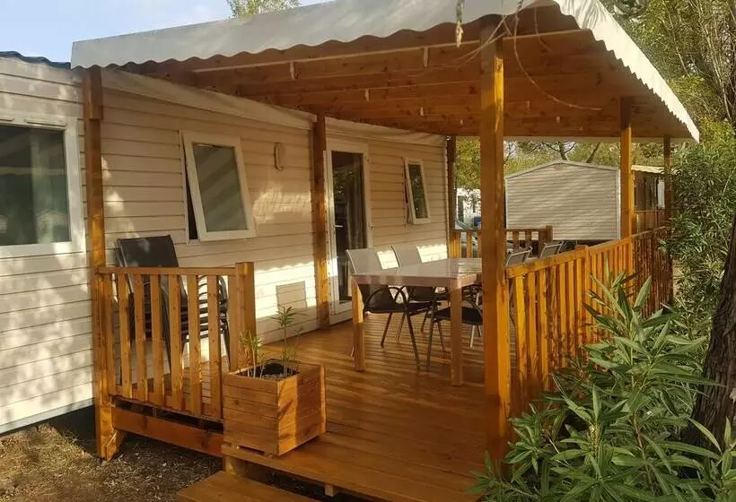 Hotelli Mobil Home Camping Vagues Océanes