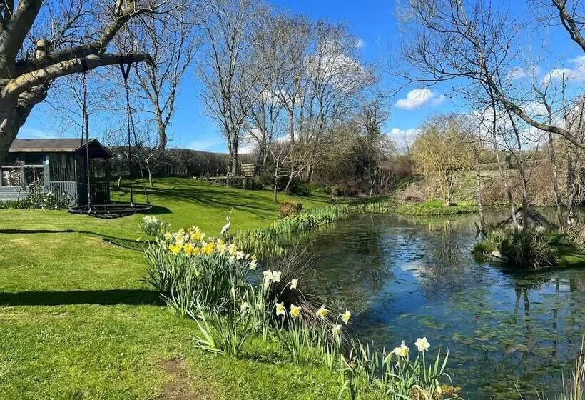 Maaseutuhotelli Oak Barn In The Cotswolds Near Moreton In Marsh
