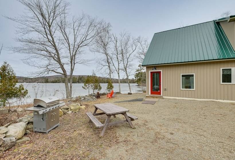 Lakefront Bucksport Home W/ Fire Pit + Gas Grill!
