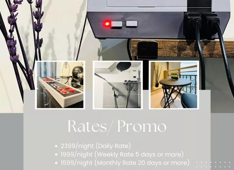 Modern Contemporary 1br Fully Furnished Condo With Balcony At Prisma Residences