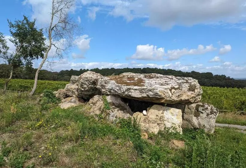 ベッドアンドブレックファースト Chambre Pantagruel Le Dolmen