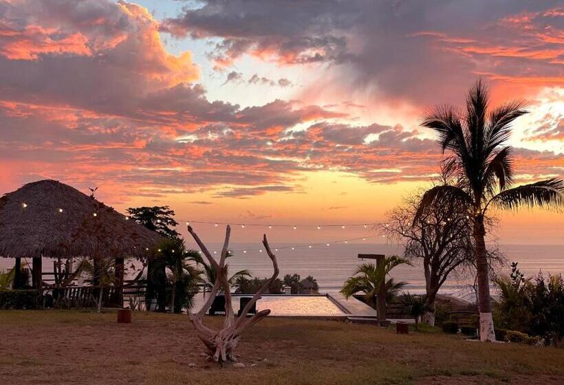 Bungalow Ballena C/vistas Increíbles Al Océano Pacífico