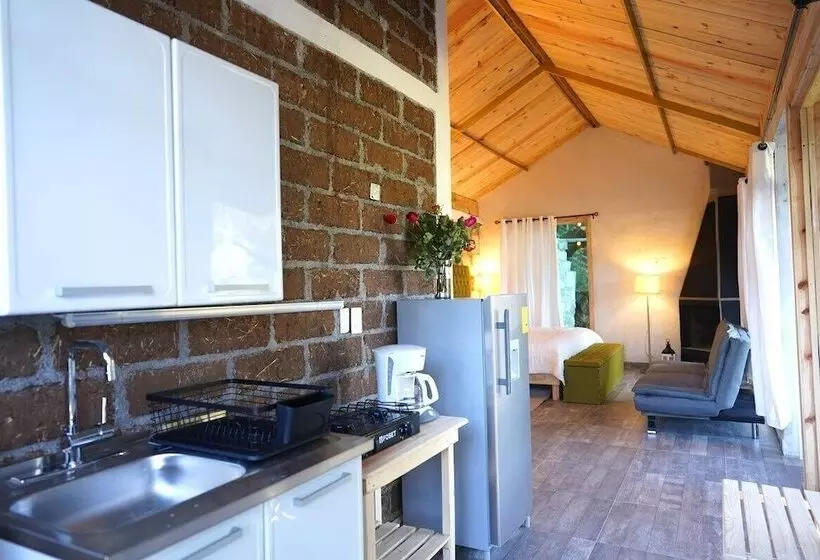 ホテル Cabaña El Encino Ii En Real Del Monte