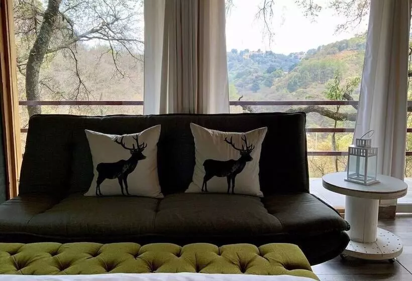 ホテル Cabaña El Encino Ii En Real Del Monte