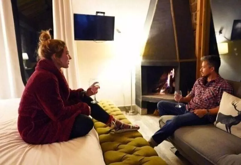 ホテル Cabaña El Encino Ii En Real Del Monte