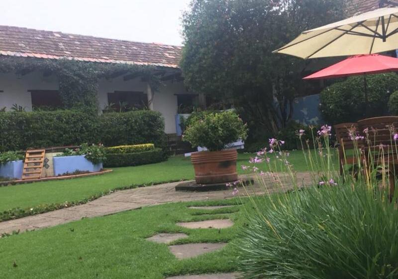 فندق La Casa Azul Huasca & Restaurante La Terraza