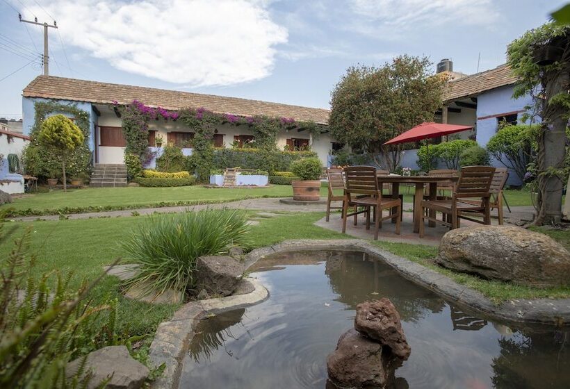 فندق La Casa Azul Huasca & Restaurante La Terraza