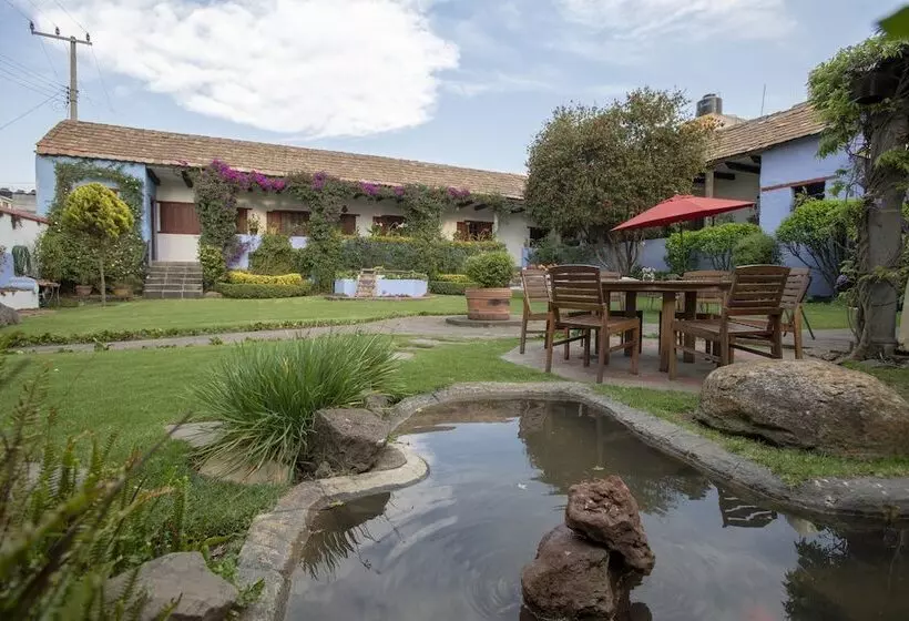 Hotelli La Casa Azul Huasca & Restaurante La Terraza
