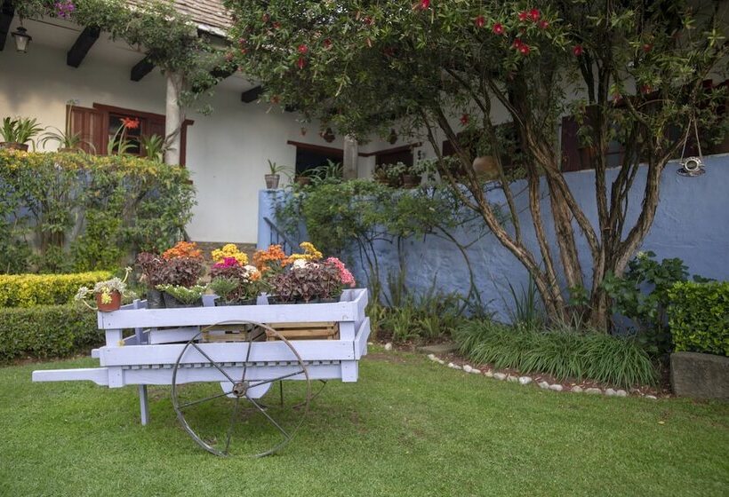 فندق La Casa Azul Huasca & Restaurante La Terraza