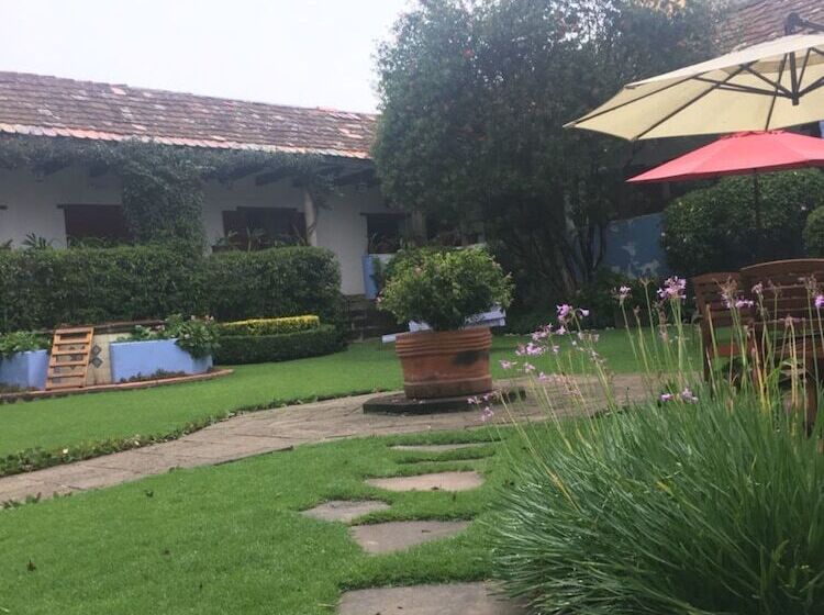 فندق La Casa Azul Huasca & Restaurante La Terraza