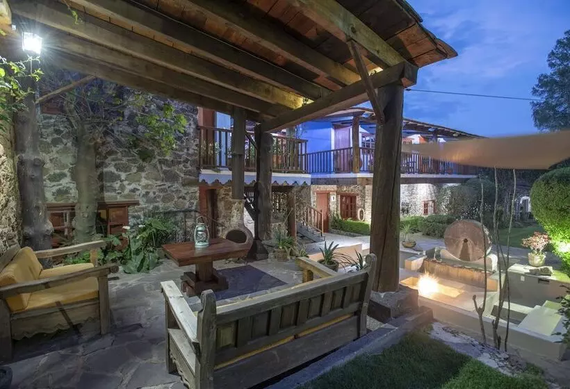 Hotelli La Casa Azul Huasca & Restaurante La Terraza