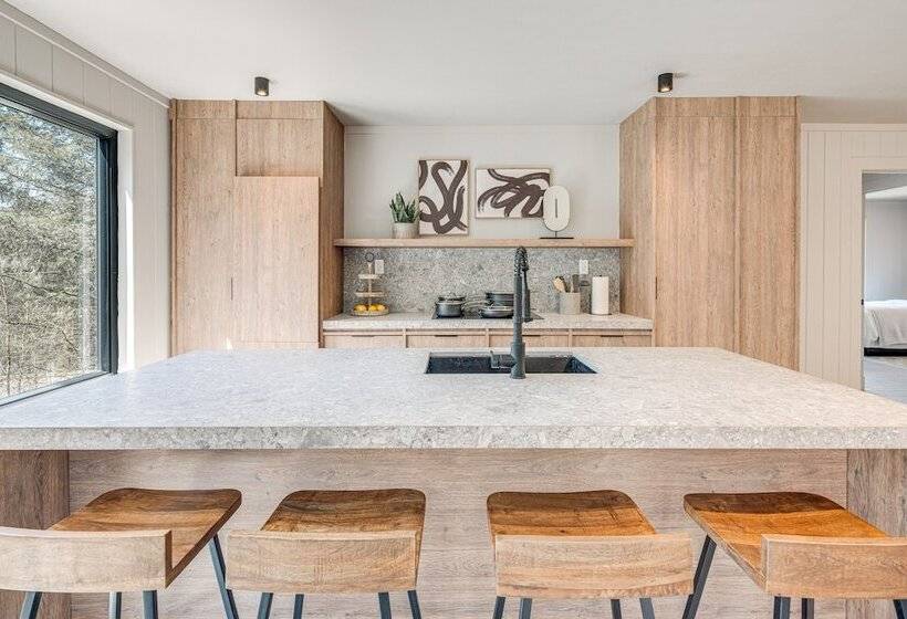 Modern Pisgah Forest Cabin On 60 Wooded Acres!