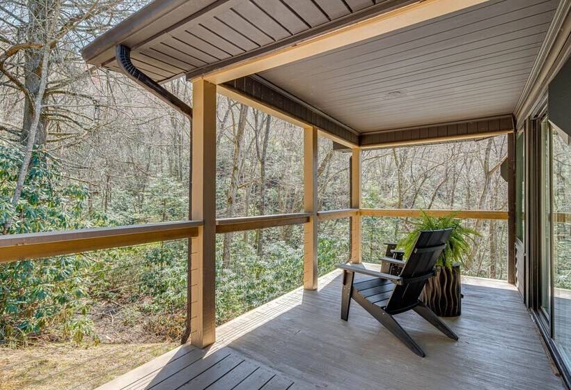 Modern Pisgah Forest Cabin On 60 Wooded Acres!