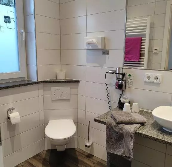 ホテル Gästehaus Stock Zimmer Kaffeesäckle