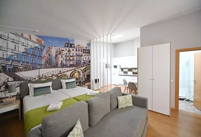 هاستل Famous Crows Lisbon Suites