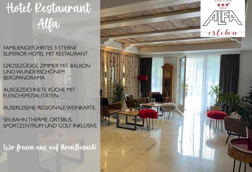 בית מלון כפרי Alfa Superieur   Leukerbad Therme