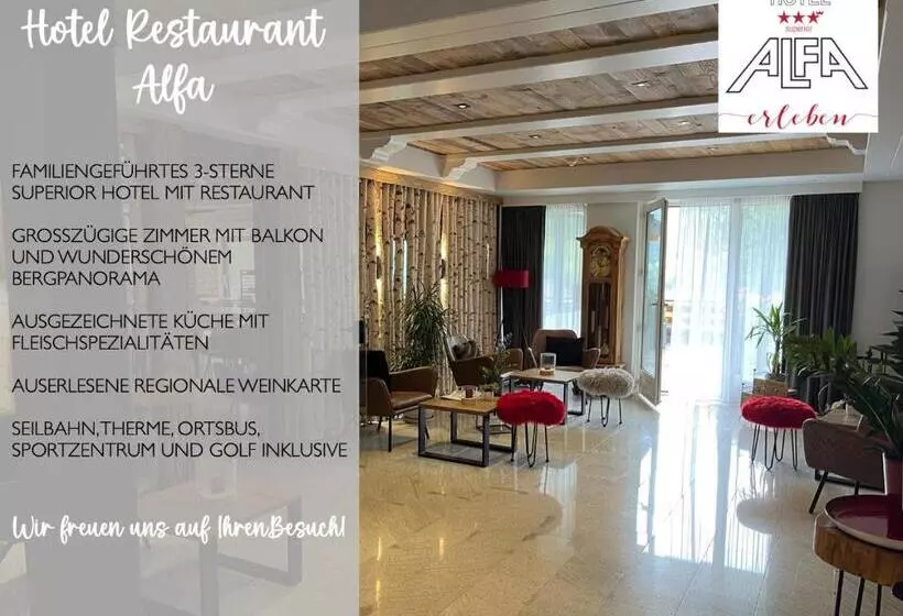هتل Alfa Superieur Leukerbad Therme