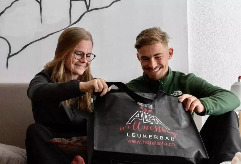 هتل Alfa Superieur Leukerbad Therme