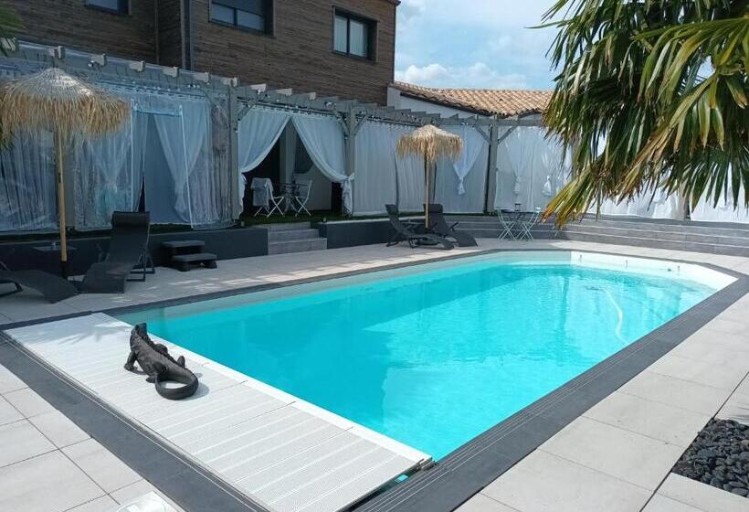 민박 Aix Capade By Aixkeys Avec Piscine 5 Min Plages Fouras