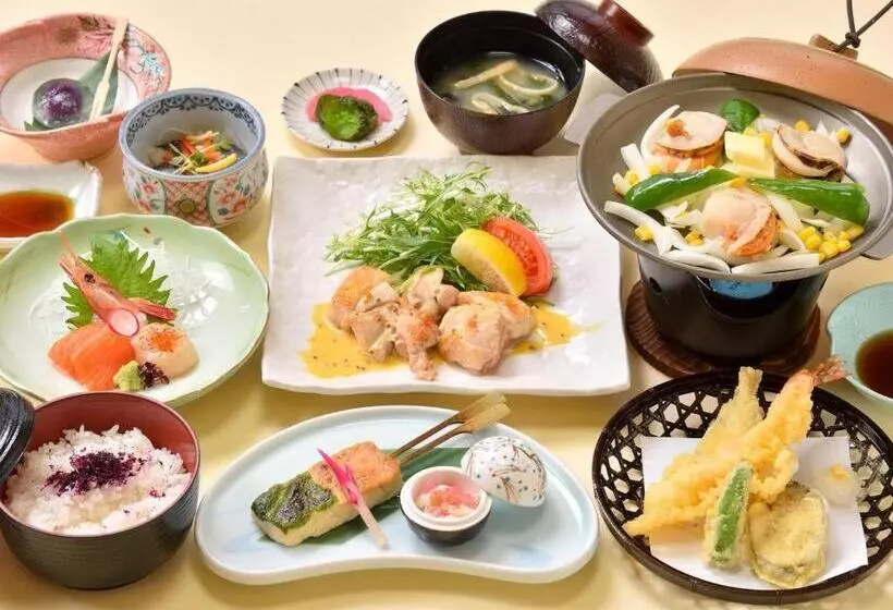 ホテル Hokkaido Futomi Meisen Manyo No Yu