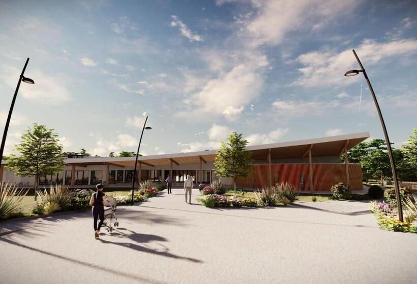 בית מלון כפרי Hôtel Des Thermes Des Fumades