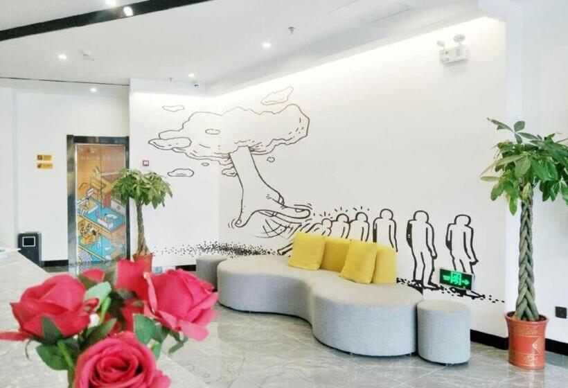 Iu Hotel Qingdao Golden Beach Xuejiadao Metro Station