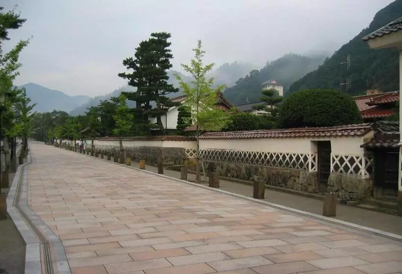 Ryokan Noren Yado Meigetsu