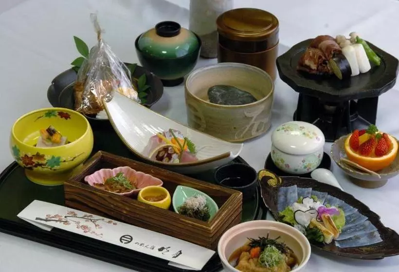 Ryokan Noren Yado Meigetsu