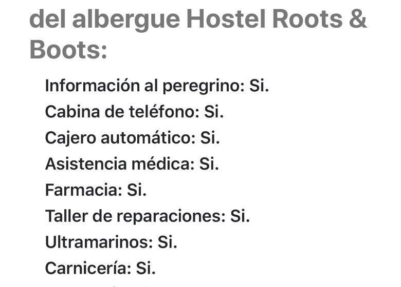 هاستل Roots&boots Lugo