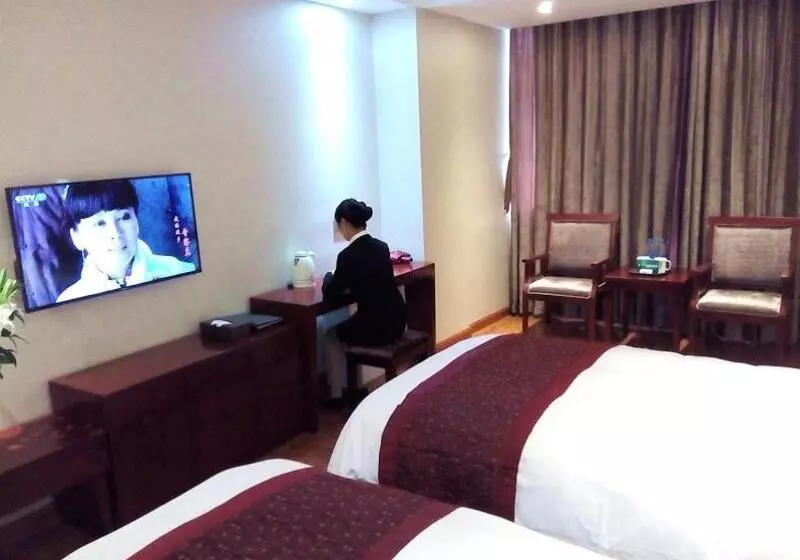 ホテル Greentree Haixi Golmud Pedestrian Business