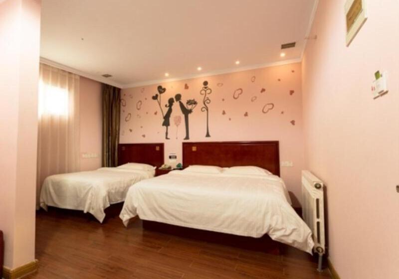 בית מלון כפרי Greentree Inn Hebei Zhangjiakou Jinding Ci’er Mountain Road Business