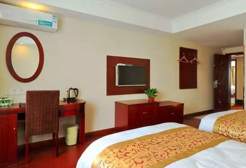 Hotelli Greentree Inn Nanjing Xianlin Road Jinmaroad Subway Station Shell